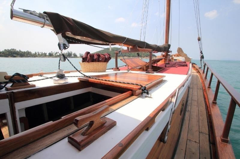 Simpson Marin Kastam 20m Teak Wood Sloop